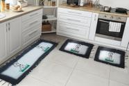 Jogo Passadeira Cozinha Kit 3 peças Mexicano Decorado