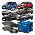 Jogo Pastilha Freio Cobreq Captur Duster Fluence Sandero