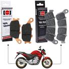 Jogo Pastilha Freio Diant + Tras Cb 300 R Com Abs Fischer