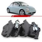 Jogo Pastilha Freio Dianteira Bendix Stop New Beetle 2.3i V5 1999 2000 2001 2002 2003 2004 2005 Sistema Teves sem Sensor Desgaste