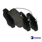 Jogo pastilha freio dianteira c/ sensor e mola ducato / boxer / jumper aro 15 ano 2003 até 2017 tecpads