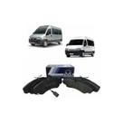 Jogo pastilha freio dianteira - ducato/boxer/jumper aro 16 ( com sensor e com mola ) 9949517
