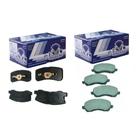 Jogo Pastilha Freio Dianteira Traseira - Outlander 3.0 V6 2008 A 2014 - Syl1318 / Syl1319 / Kit01534