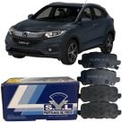 Jogo pastilha freio traseira honda hrv 1.5 1.8 16v 2016 em diante syl