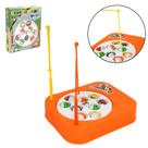 Jogo pega peixe a pilha fishing game colors na caixa