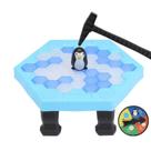 Jogo Pinguim Quebra Gelo Com Blocos e Martelo Artbrink - ART BRINK