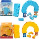 Jogo pinguim / rato empilhando gelo / queijo com adesivos 44 pecas na caixa - ARK BRASIL