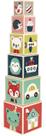 Jogo Pirâmide de 6 Blocos Baby Forest Jogo Pirâmide de 6 Blocos Baby Forest