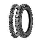Jogo Pneus de Moto Borilli Medium Soft MX 77 80/100-21 51M + 120/90-19 62M TT