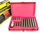 Jogo Pontas Bits Torx Longa Curta T20 A T55 E Adaptador 1/2
