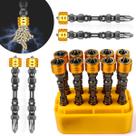 Jogo Ponteira Bits PH2 Imantado Limitador Para Parafusar Drywall Com 10 Peças