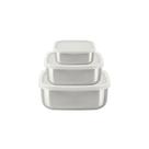 Jogo Potes Tramontina Freezinox Quadrados Aço Inox Com Tampa Plástica 3 Peças Tramontina Jogo Potes Tramontina Freezinox Quadrados Aço Inox Com Tampa Plástica 3 Peças Tramontina