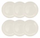 Jogo Prato de Refeição Melamine Plaza Premium 25cm 6 Unidades - Yangzi