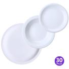 Jogo Pratos Porcelana 10 Raso 10 Fundo 10 Sobremesa 10 Pessoas Iguaçu 30 Peças Jogo Pratos Porcelana 10 Raso 10 Fundo 10 Sobremesa 10 Pessoas Iguaçu 30 Peças