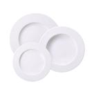 Jogo Pratos Tramontina Mesh Porcelana Decorada 12 peças Jogo Pratos Tramontina Mesh Porcelana Decorada 12 peças