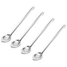 Jogo Quatro Colheres de Arroz Aço Inox 50cm