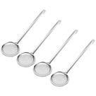 Jogo Quatro Espumadeira de Arroz Aço Inox 50cm
