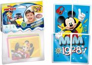 Jogo Quebra Cabeça Brincar No Banho Chuveiro Piscina Mickey