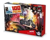 Jogo Quebra Cabeça Infantil Motos 2 Em 1 Puzzle 200 Peças
