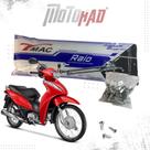 Jogo Raio Cromado 3,5mm Biz 125 Traseiro