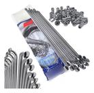 Jogo Raio Ddl 4mm Inox Dianteiro Titan Fan