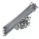 Jogo Raio Traseiro Cromado 4mm Moto Lander Tenere Xtz250 Jogo Raio Traseiro Cromado 4mm Moto Lander Tenere Xtz250