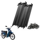 Jogo Raio Traseiro Sundown Web 100 Aro 16'' Cromado 3,5mm