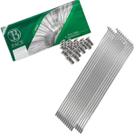 Jogo Raio Xr250 Tornado 4mm Traseiro Aço Inox Bace Jogo Raio Xr250 Tornado 4mm Traseiro Aço Inox Bace