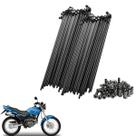 Jogo Raio Yamaha Tdm 225 Dianteiro 4mm Cromado Aro 19