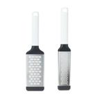 Jogo Raladores KitchenAid Fino e Grosso Branco para Queijo Raspas Limão Chocolate Legumes Inox Utensílio Cozinha