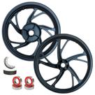 Jogo Roda Honda Biz 125 Pé De Galinha Liga Leve fabreck novas Fabreck