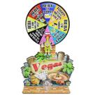 Jogo Roleta Gira Gira Bebida Com Copo Churrasco 25x14x43 Mdf Madeira
