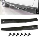 Jogo Saia Lateral Splitter Side Winglet Universal TG Poli Black piano