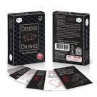 Jogo Sensual para Casais - 50 Cartas de Desejos e Drinks para Diversão ao Cubo