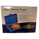 Jogo Serra Copo C/ 8 Peças + Estojo Profissional - Brasfort
