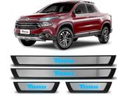 Jogo Soleira Com Led De Porta Fiat Toro