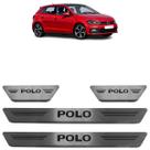 Jogo Soleira Personalizado Polo 2018 2019 Inox Escovado 4 Peças