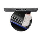 Jogo Soleira Premium Elegance Vw Taos 2021 em Diante - 4 Portas ( Vinil + Resinada 8 Peças )