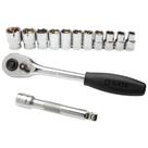 Jogo Soq. Enc 1/2 13 Pc 10 a 24 mm Sextavado ST09525G - SATA