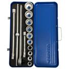 Jogo Soq. Enc 3/4 14 Pc 7/8 a 2" Estriado D32EPZ - Gedore