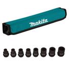 Jogo Soq. Impacto 08 Pc Enc 1/2 08 A 21mm Curto Sextavado - MAKITA