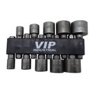 Jogo soquete canhao 10 Pecas de 4 a 13mm VIP INDUSTRIAL