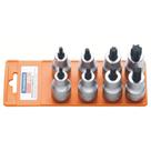 Jogo soquete encaixe 1/2 torx macho t-20 a t-60 44844/508 tramontina
