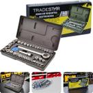 Jogo Soquete Sextavados 1/4 - 3/8'' Tradestar Jogo Soquete Sextavados 1/4 - 3/8'' Tradestar