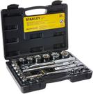 Jogo Soquetes 8 A 32 Mm 22 Peças Stmt81242840 Stanley