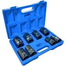 Jogo Soquetes Longos de Impacto 1 POL de 19 a 41 MM Kit 8 Peças EVSLI-8 EVALD Jogo Soquetes Longos de Impacto 1 POL de 19 a 41 MM Kit 8 Peças EVSLI-8 EVALD