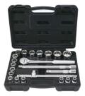 Jogo Soquetes Stanley Stmt81242-840 8 A 32mm 1/2 22pçs