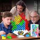 Jogo Stack Attack BBNote 48PCS Tetra Board Tower para 2 jogadores