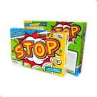 Jogo Stop Educativo Diversão para Toda Família Presente Brinquedo Jogos de Tabuleiro Infantil Adulto - Pais e Filhos Envio Imediato