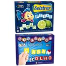 Jogo Tabuleiro Didatico Escolar Aprender a Soletrar + Bingo de Letras - Pais e Filhos